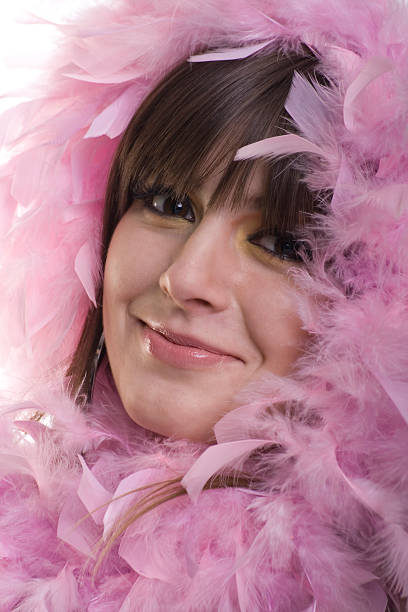 istock Girl and plumage 471162005