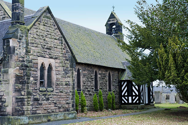 istock Small country church 471162233