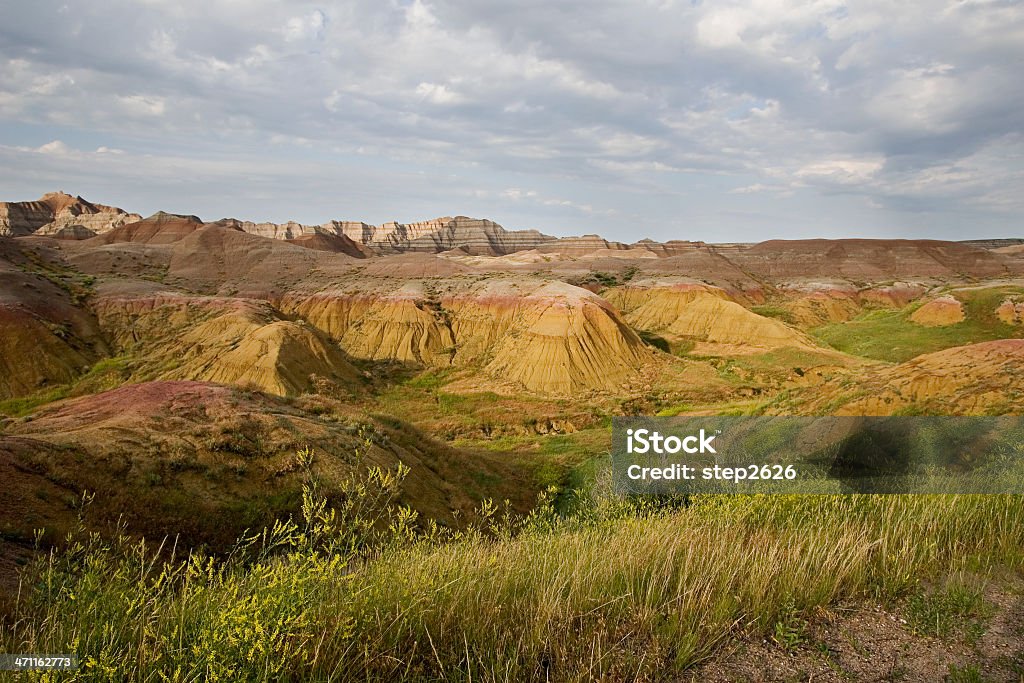 Sud Dakota Badlands - Foto stock royalty-free di Badlands