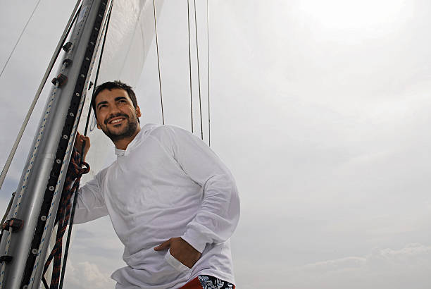 istock fashion model in yacht 471163839