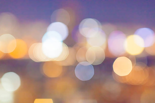 istock Abstract Blurry lights image of city at night 471164288