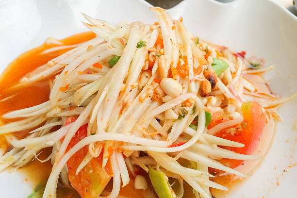 istock Thai Spicy Papaya Salad 471164868