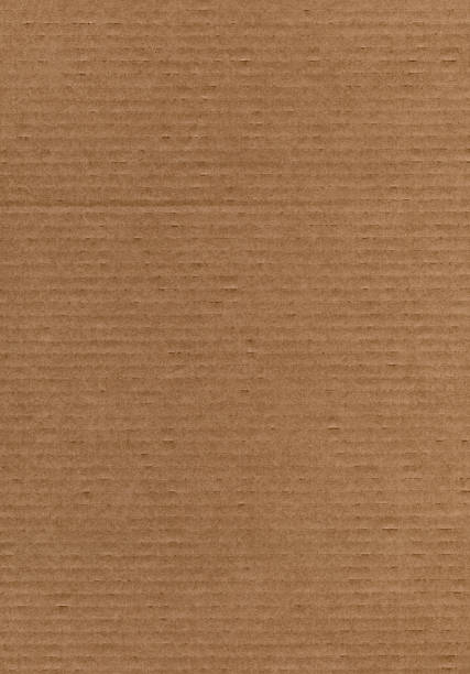 Corrugated Brown stock photo