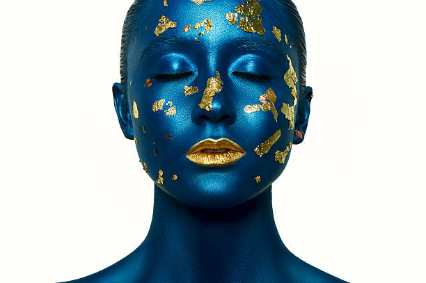 Beauty Alien Halloween Makeup.