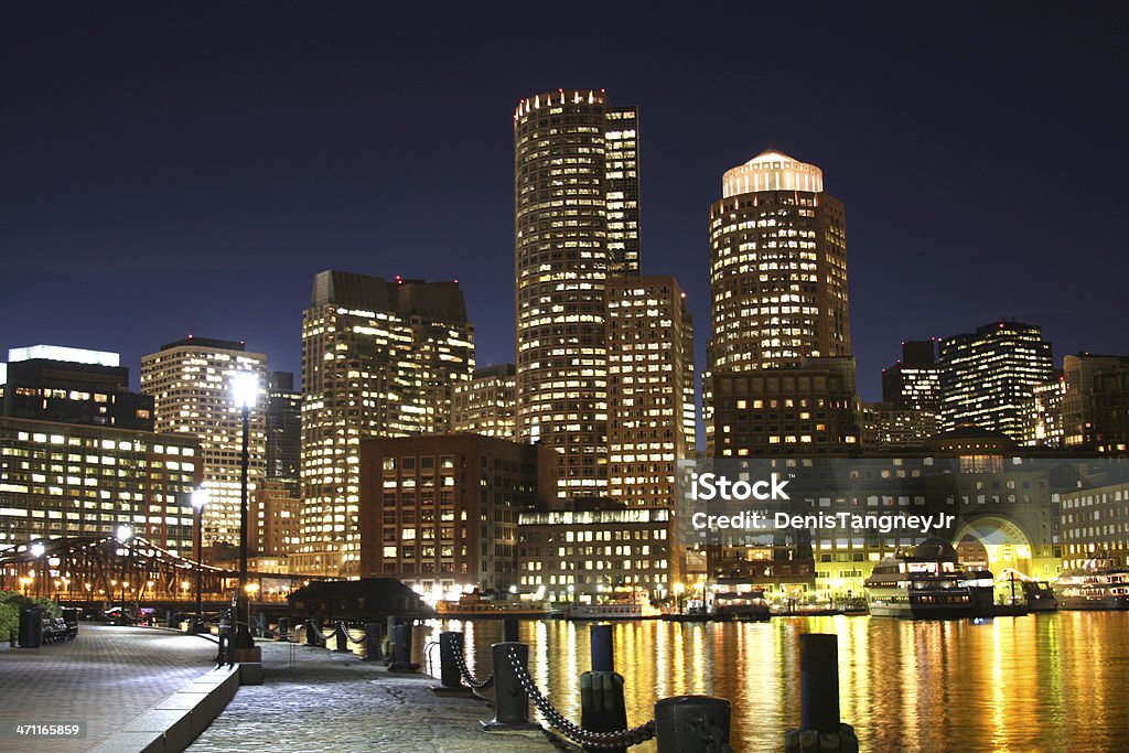 ボストンウォーターフロント - ニュ�ーイングランド - アメリカ合衆国のロイヤリティフリーストックフォト