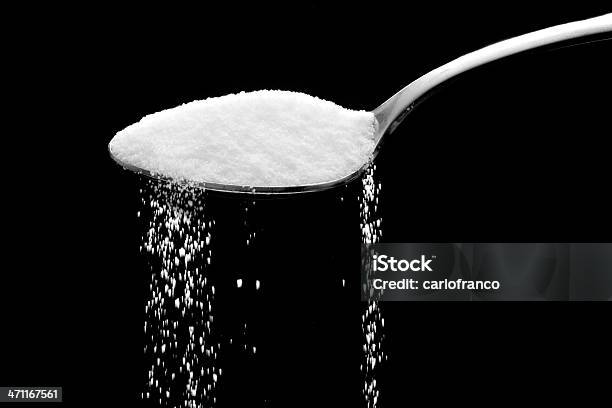Foto de Preparar E Açúcar e mais fotos de stock de Açúcar - Açúcar, Branco, Colher - Faqueiro