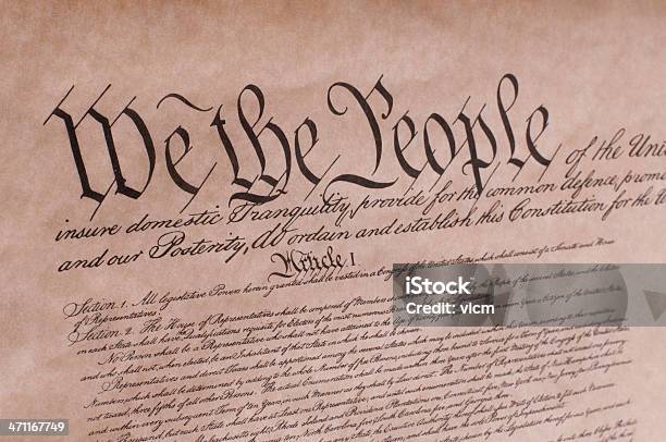 Constituição - Fotografias de stock e mais imagens de Constituição Americana - Constituição Americana, Assinatura, Conceito