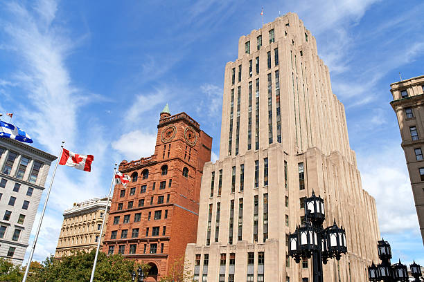 istock Skyscrapers in Vieux Montreal, Canada 471168068