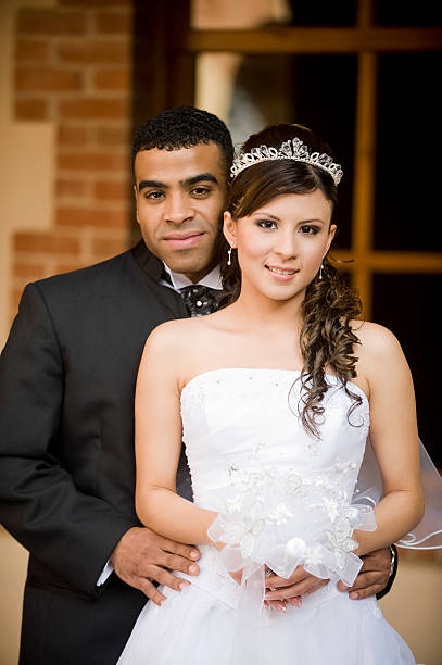 istock Lovely bride and groom 471168339