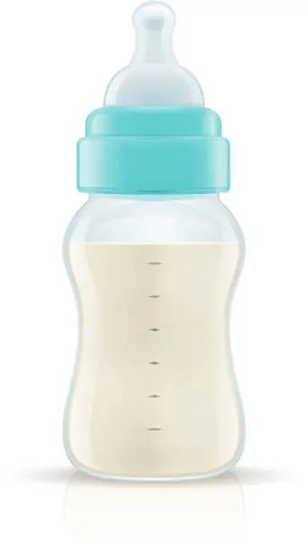 Vector illustration of Baby Bottle