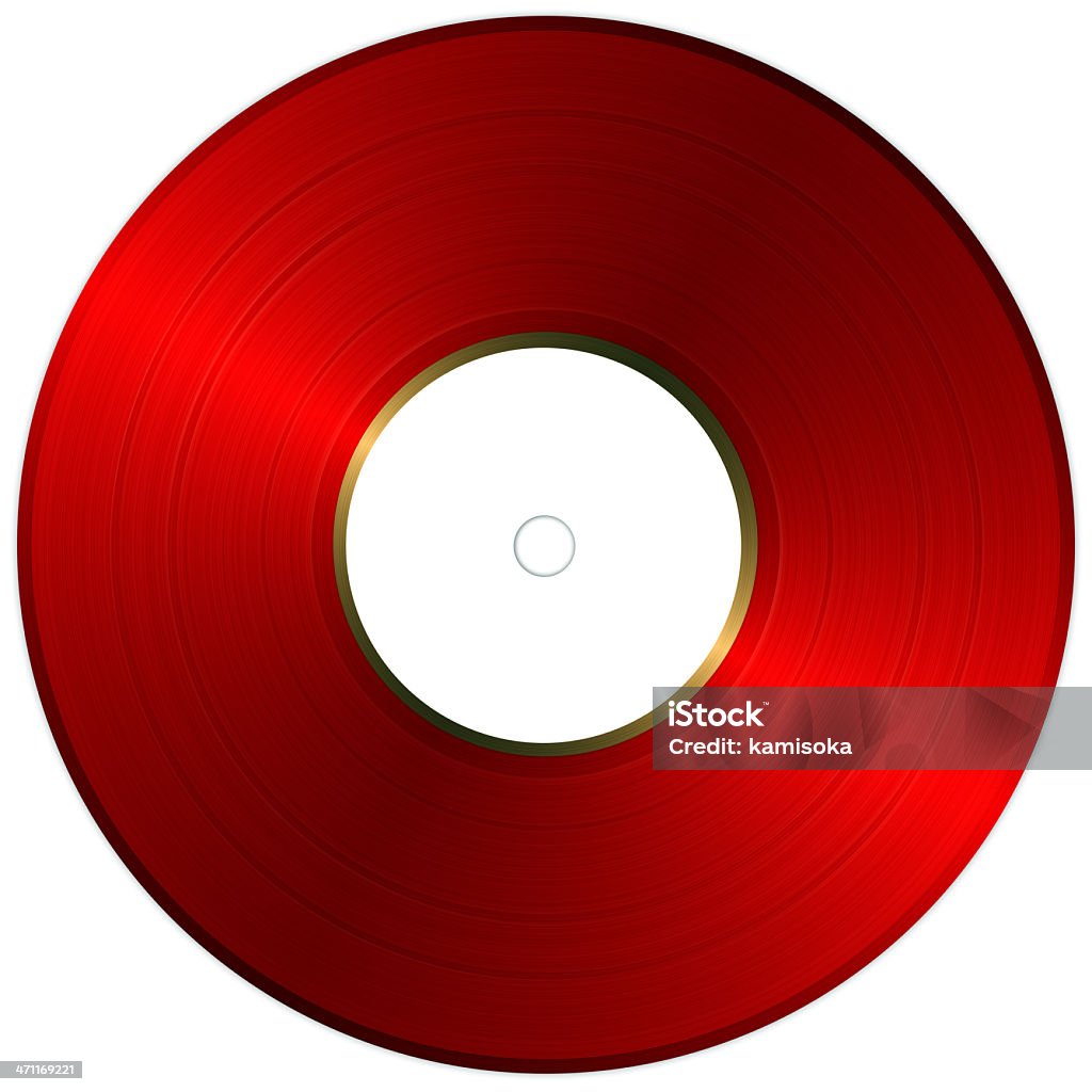 Red Vinyl Stock Photo - Download Image Now - Record - Analog Audio, Red,  Gold Colored - iStock