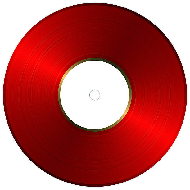 så Kollektive mammal Red Vinyl Stock Photo - Download Image Now - Record - Analog Audio, Red,  Plastic - iStock