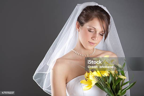 연두빛 테크에서 갈색 머리에 대한 스톡 사진 및 기타 이미지 - 갈색 머리, 결혼식, 꽃-식물
