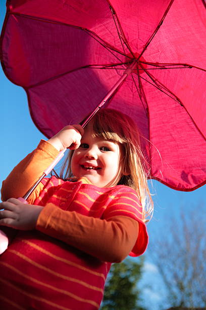 istock Little Girl with Parasol 471170725