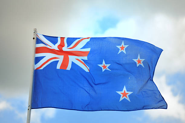 istock New Zealand flag flying 471170865