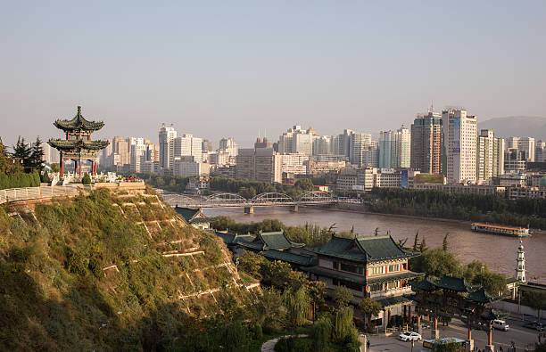istock Chinese pavilion in the city park 471171500