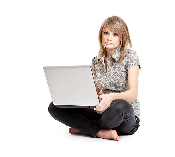 istock beautiful girl with laptop 471171509