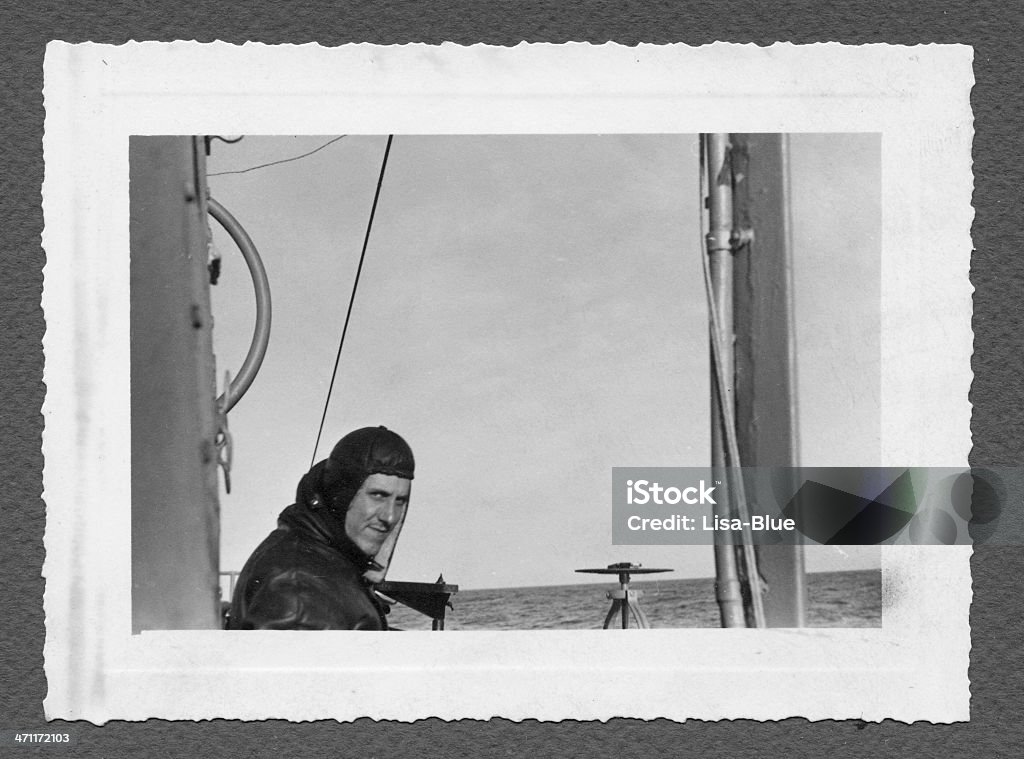 Italian navy ejecutivo submarino, en 1941 - Foto de stock de Segunda Guerra Mundial libre de derechos