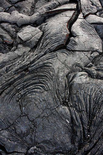 Volcanic lava rock
