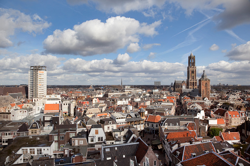 Skyline of the city of Utrecht, Holland (XXXL)