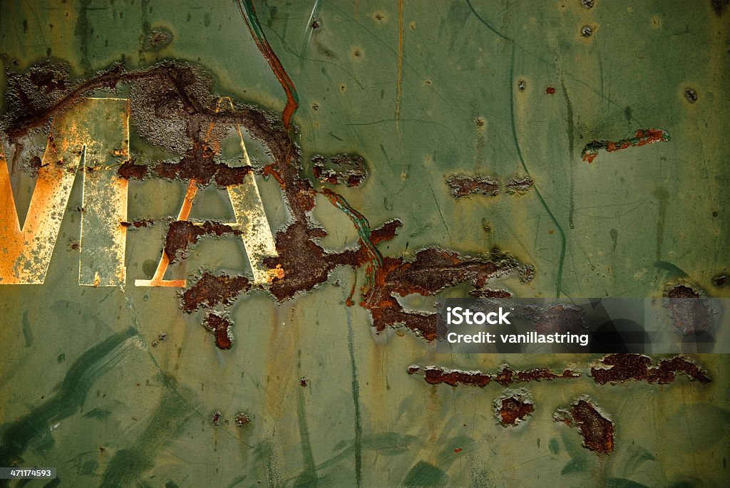 Rusty verde superficie - Foto de stock de Abstracto libre de derechos