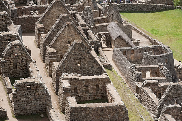 istock Storehouse ruins at Machu Picchu, Peru 471174597