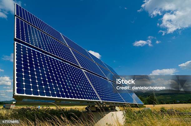 Solarenergy Stock Photo - Download Image Now - Blue, Environment, Environmental Conservation