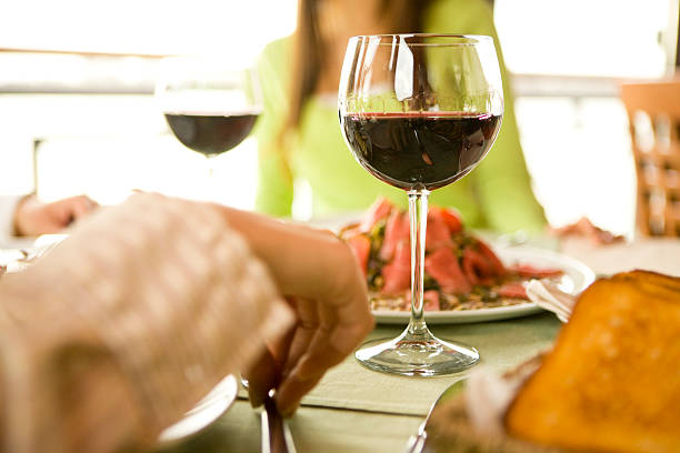 istock Glass of red wine 471175155