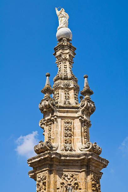 virgin colonna. nardò. puglia. italia. - pinnacle foto e immagini stock