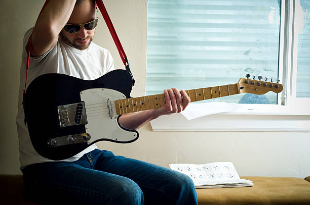 istock Guitarist with Sunglasses 471176227