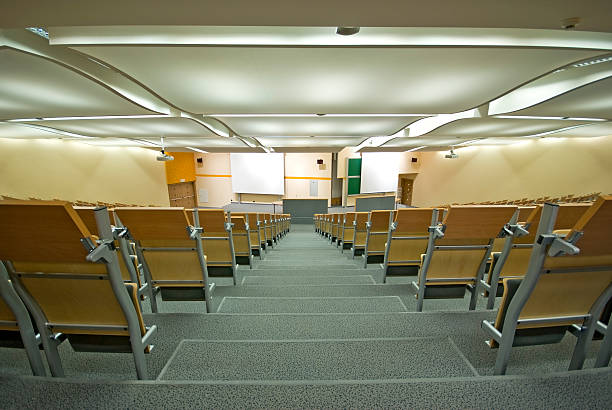 Empty Auditorium stock photo