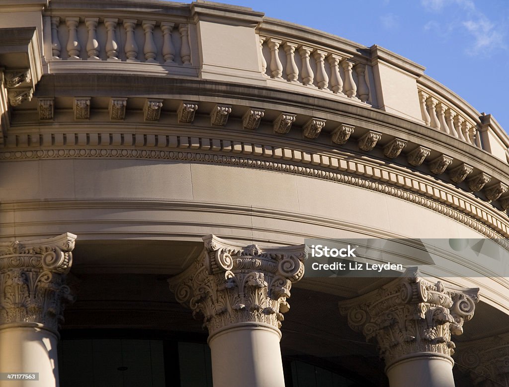 Korinthischen Säulen - Lizenzfrei Architektonische Säule Stock-Foto