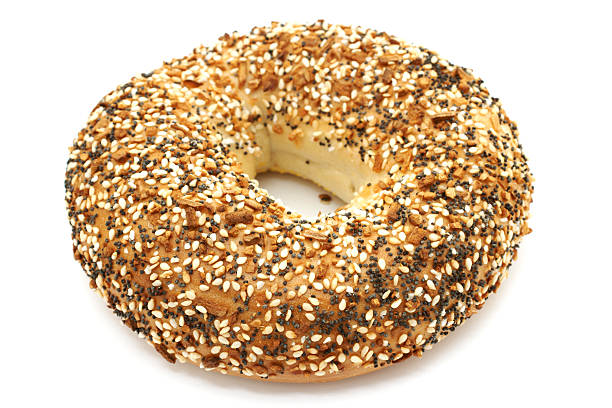 istock sesame and poppy seed bagel 471178013