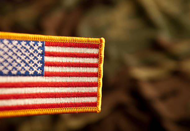 istock American Flag and Camoflage (Series) 471178187
