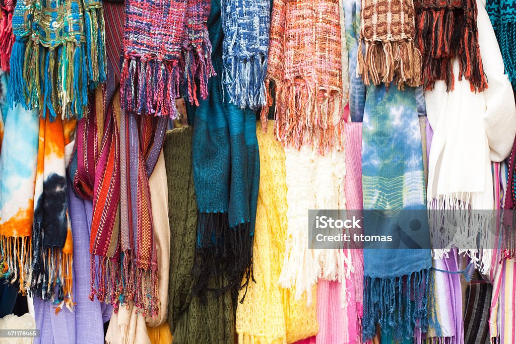 Schals und Tüchern - Lizenzfrei Accessoires Stock-Foto