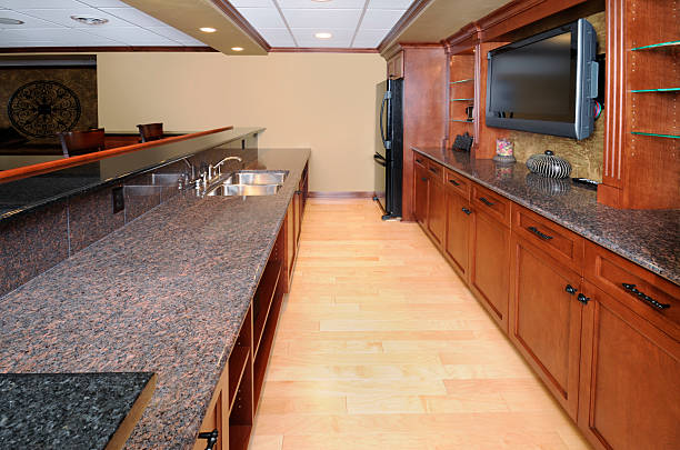 istock Home Bar Granite Counter Tops 471178589