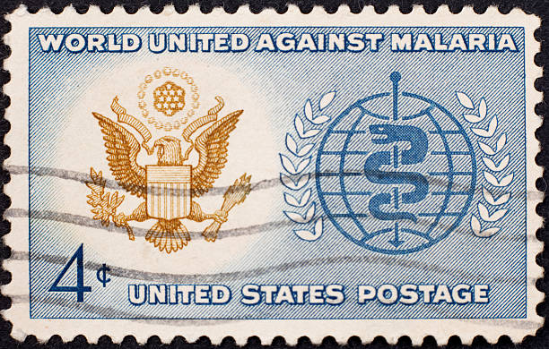 istock World United Against Malaria Postage Stamp 471181427