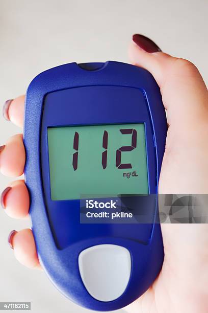 Blood Sugar Test Stock Photo - Download Image Now - Blood Sugar Test, High Up, Adult