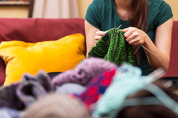 istock closeup of knitting gear and wool 471183048