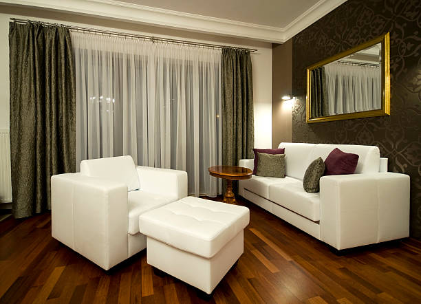 Luxurious Hotel Room stock photo