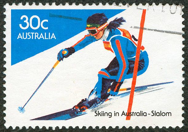 郵便切手 - australia people antique old fashioned ストックフォトと画像
