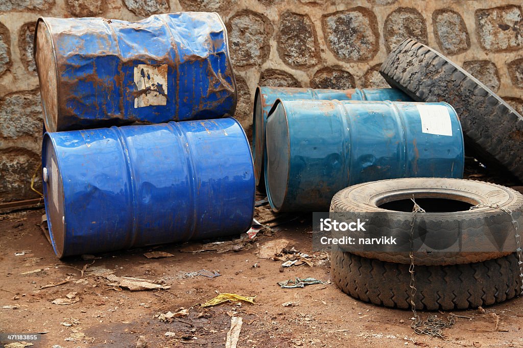 Discarica di rifiuti - Foto stock royalty-free di Antigienico