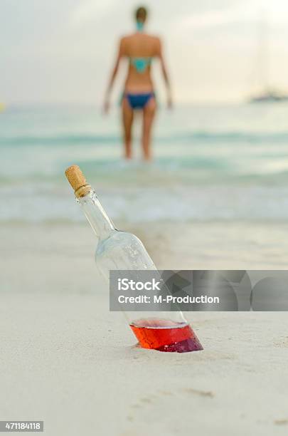 Social Theme Concept Swimming Drunk Is Dangerous Stock Photo - Download Image Now - 2015, Addiction, Adult