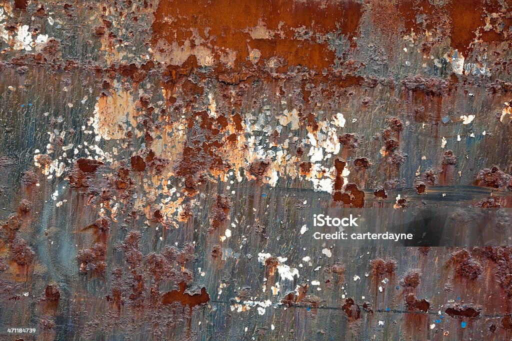 Rusty 금속면의 배경�기술; 측면 산업용 트럭 운송 - 로열티 프리 0명 스톡 사진