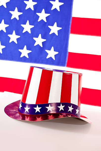 istock American Flag and tophat 471184981
