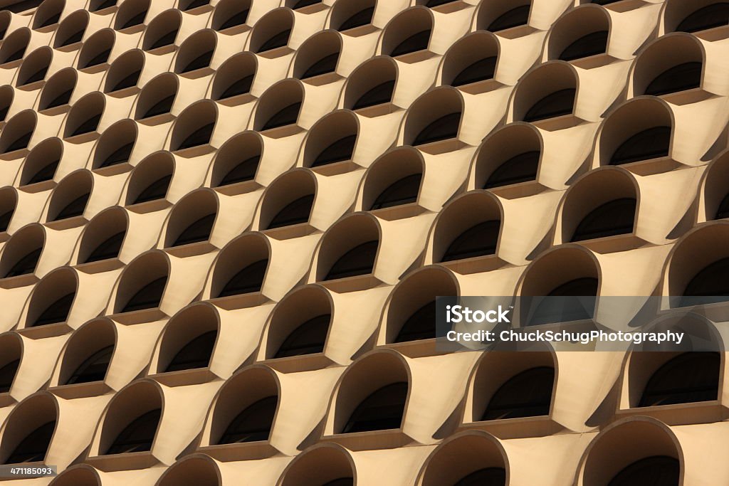 Edificio facciata balcone finestra motivo - Foto stock royalty-free di Architettura