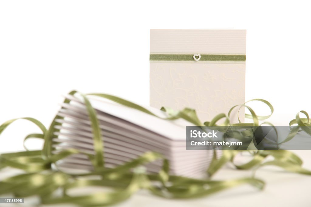 Stapel Hochzeit bietet - Lizenzfrei Hochzeitseinladung Stock-Foto