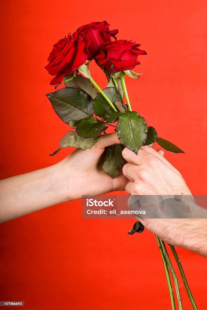 From me to you Red Stock Photo