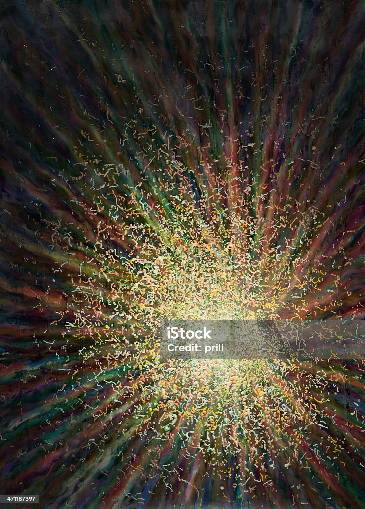 Абстрактный красочные взрыва - Стоковые фото Multi-layered Paint роялти-фри