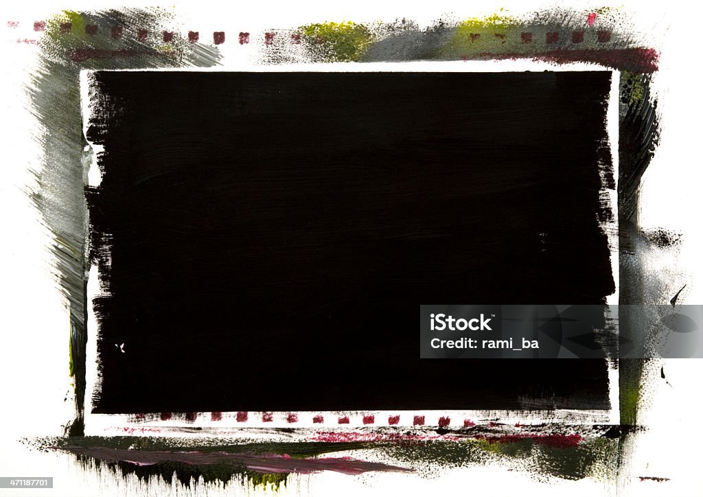 Escuro de arte em branco - Royalty-free Abstrato Foto de stock